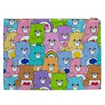 Care Bears Bear Background Cartoon Cosmetic Bag (XXL) Back