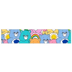 Care Bears Bear Background Cartoon Small Flano Scarf