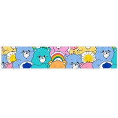 Care Bears Bear Background Cartoon Large Flano Scarf 