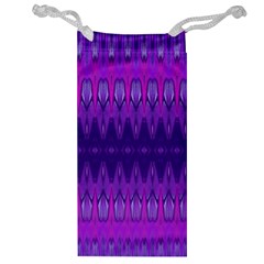 Illustration Purple Abstract Wallpaper Pattern Abstract Jewelry Bag by Sudhe