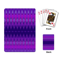 Illustration Purple Abstract Wallpaper Pattern Abstract Playing Cards Single Design (rectangle)