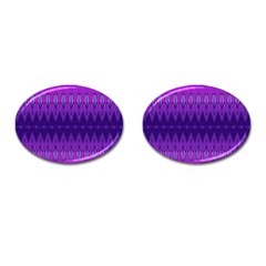 Illustration Purple Abstract Wallpaper Pattern Abstract Cufflinks (oval) by Sudhe