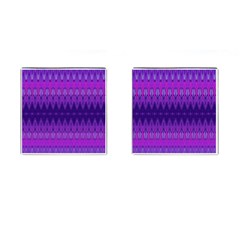 Illustration Purple Abstract Wallpaper Pattern Abstract Cufflinks (square) by Sudhe