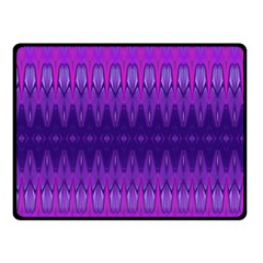 Illustration Purple Abstract Wallpaper Pattern Abstract Double Sided Fleece Blanket (small)  by Sudhe