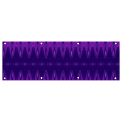 Illustration Purple Abstract Wallpaper Pattern Abstract Banner And Sign 9  X 3  by Sudhe