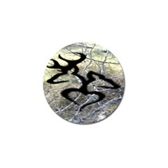 Black Love Browning Deer Camo Golf Ball Marker (10 Pack)