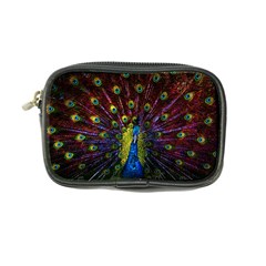 Beautiful Peacock Feather Coin Purse by Jancukart