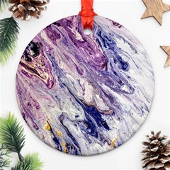 Marble Pattern Texture Ornament (round)