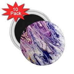 Marble Pattern Texture 2 25  Magnets (10 Pack) 