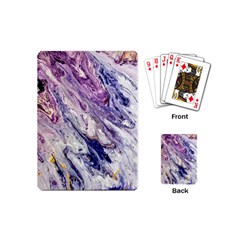 Marble Pattern Texture Playing Cards Single Design (mini)