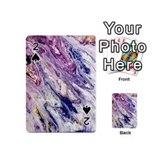 Marble Pattern Texture Playing Cards 54 Designs (mini) by Jancukart