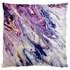 Marble Pattern Texture Large Cushion Case (two Sides)