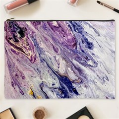 Marble Pattern Texture Cosmetic Bag (xxxl)