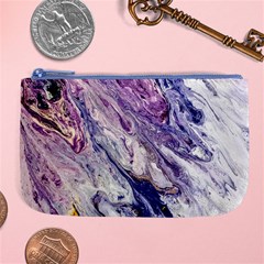 Marble Pattern Texture Large Coin Purse