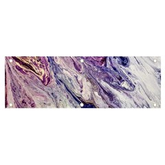 Marble Pattern Texture Banner And Sign 6  X 2 