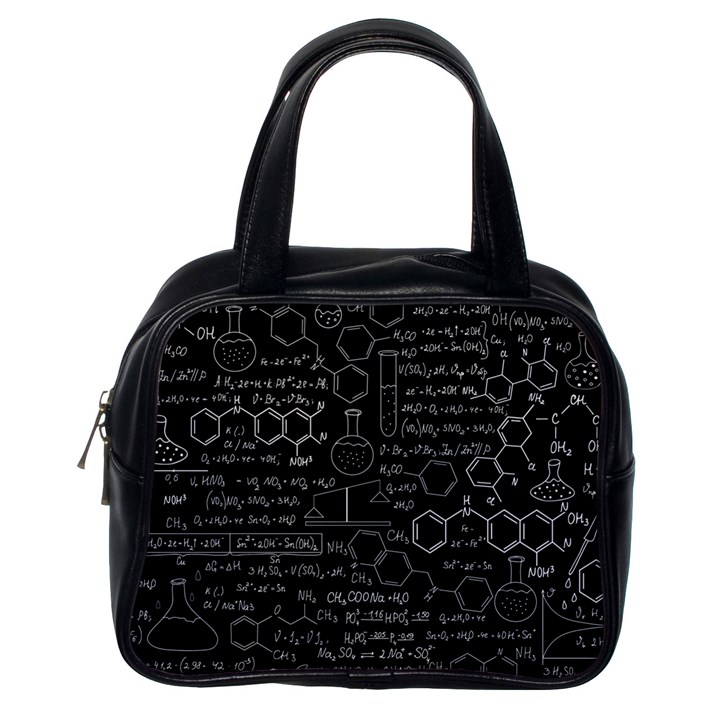 Medical Biology Detail Medicine Psychedelic Science Abstract Abstraction Chemistry Genetics Classic Handbag (One Side)