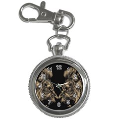 Animalsangry Male Lions Conflict Key Chain Watches