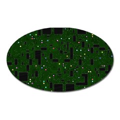 Board Conductors Circuits Oval Magnet