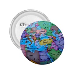 Globe World Map Maps Europe 2 25  Buttons