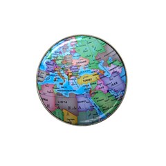 Globe World Map Maps Europe Hat Clip Ball Marker (10 Pack)