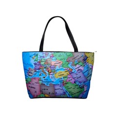 Globe World Map Maps Europe Classic Shoulder Handbag