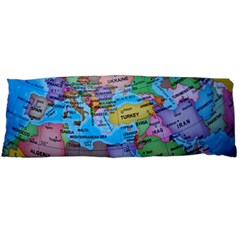 Globe World Map Maps Europe Body Pillow Case (dakimakura) by Jancukart