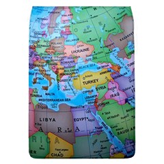 Globe World Map Maps Europe Removable Flap Cover (l) by Jancukart