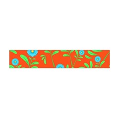 Background-texture-seamless-flowers Flano Scarf (mini)