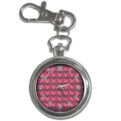 Background-pattern-structure Key Chain Watches