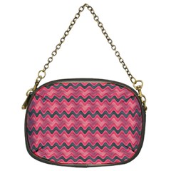 Background-pattern-structure Chain Purse (two Sides)