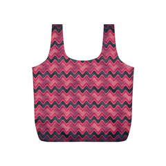 Background-pattern-structure Full Print Recycle Bag (s)