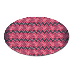 Background-pattern-structure Oval Magnet