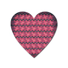 Background-pattern-structure Heart Magnet by Jancukart