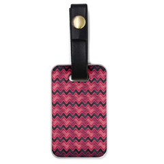 Background-pattern-structure Luggage Tag (one Side)