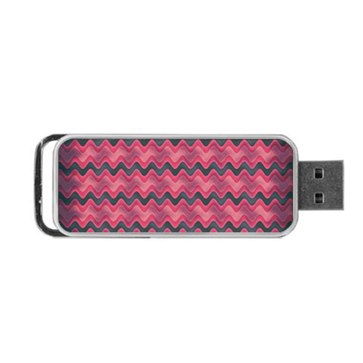 Background-pattern-structure Portable USB Flash (Two Sides)