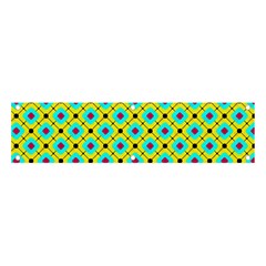 Abstract Pattern Tiles Square Design Modern Banner And Sign 4  X 1 