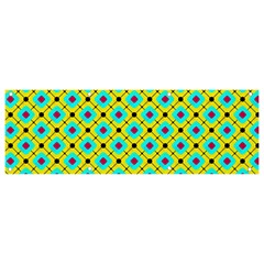 Abstract Pattern Tiles Square Design Modern Banner And Sign 9  X 3 