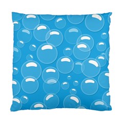 Pattern Blue Bubble Pattern Background Standard Cushion Case (one Side) by Amaryn4rt