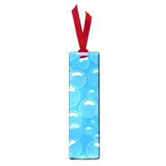 Pattern Blue Bubble Pattern Background Small Book Marks by Amaryn4rt