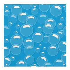 Pattern Blue Bubble Pattern Background Banner And Sign 4  X 4 