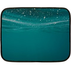 Ocean Double Sided Fleece Blanket (mini)  by nateshop