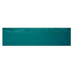 Ocean Oblong Satin Scarf (16  X 60 ) by nateshop