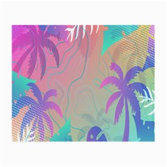 Palm-trees Small Glasses Cloth