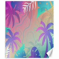 Palm-trees Canvas 20  X 24  by nateshop