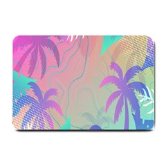 Palm-trees Small Doormat  by nateshop