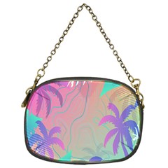 Palm-trees Chain Purse (One Side)