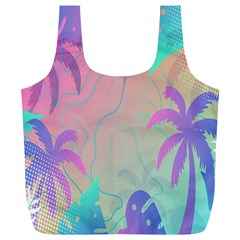 Palm-trees Full Print Recycle Bag (XL)