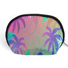 Palm-trees Accessory Pouch (medium) by nateshop