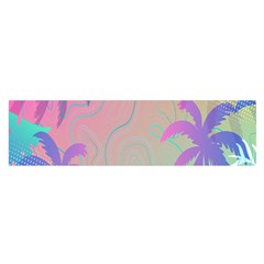 Palm-trees Oblong Satin Scarf (16  X 60 ) by nateshop