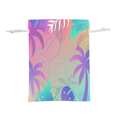 Palm-trees Lightweight Drawstring Pouch (L)